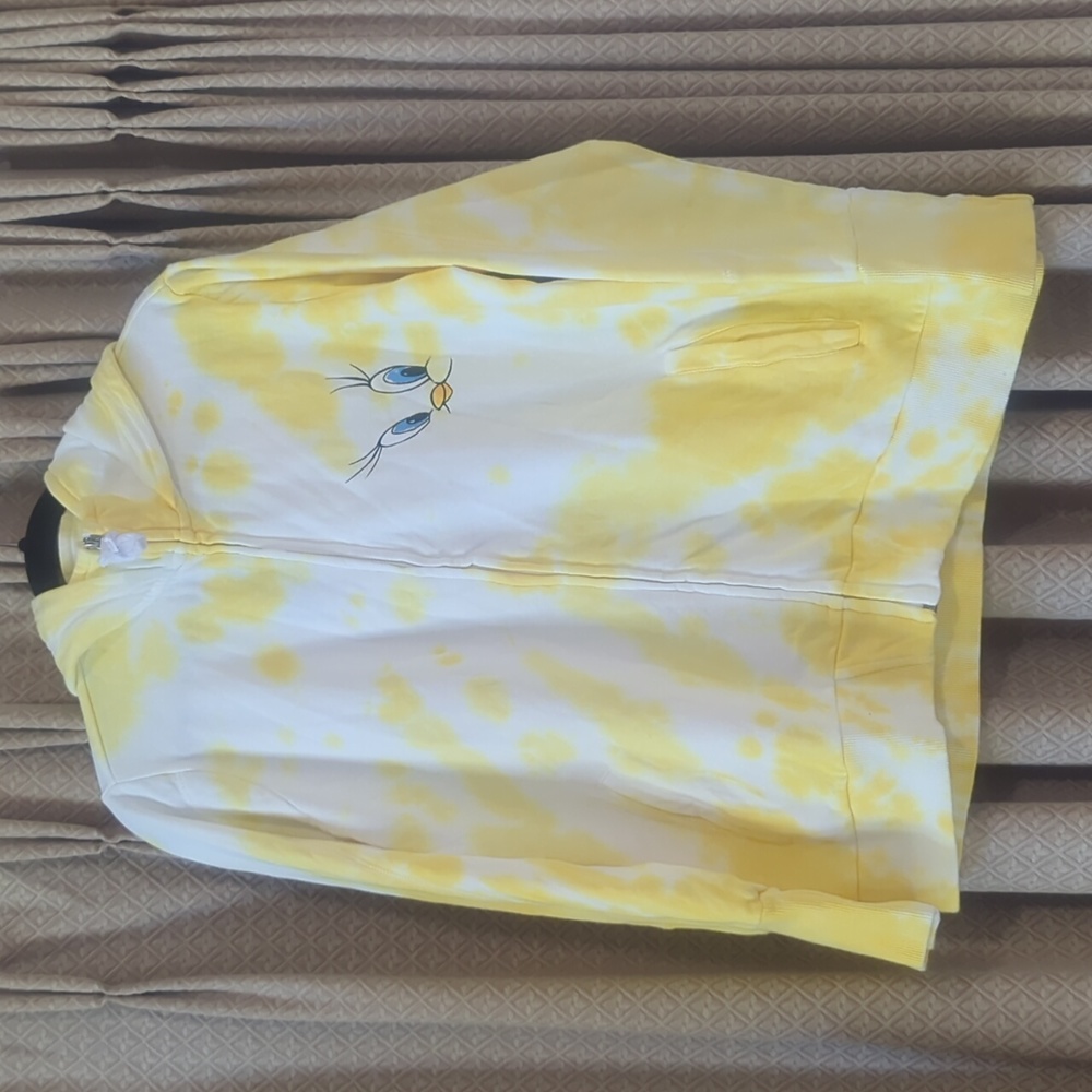 NWT Women's Size Large The Bradford Exchange Tweety Bird Zip Up Hoodie